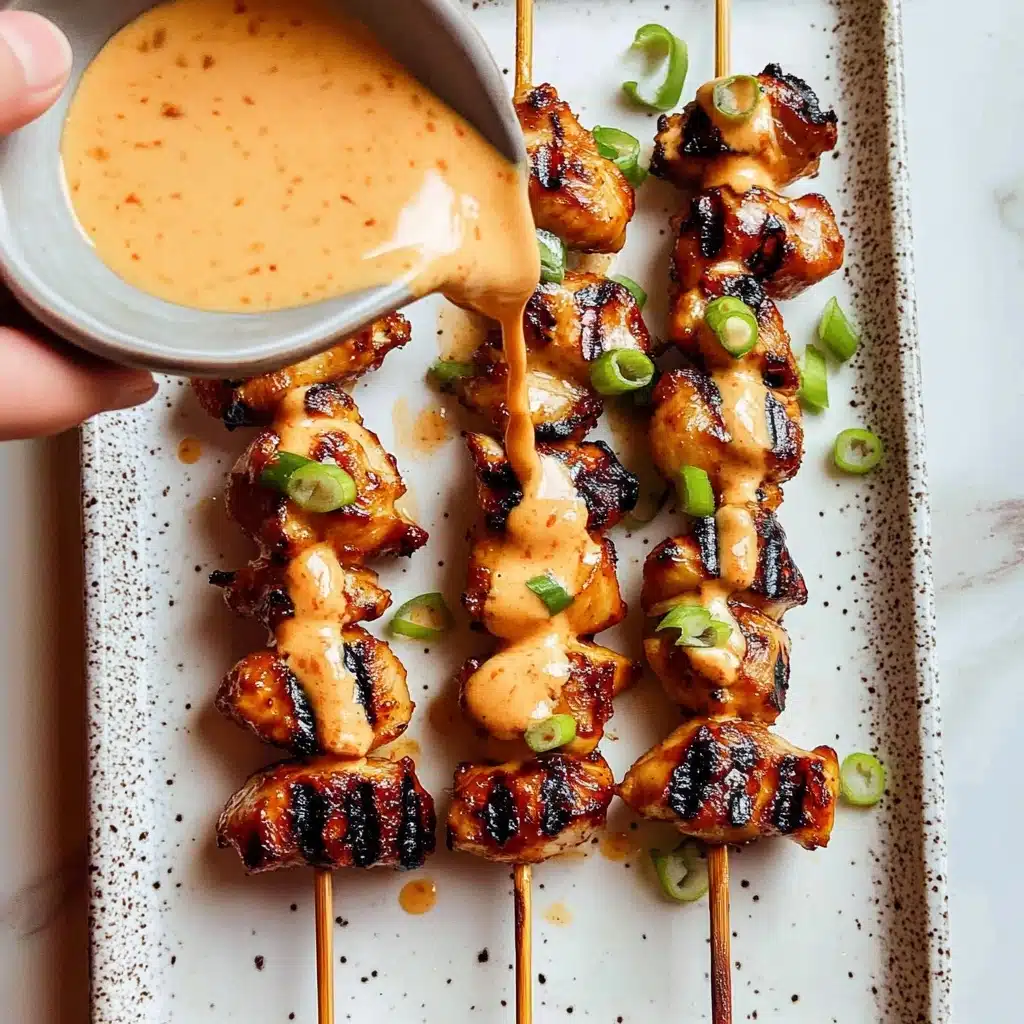 Bang Bang Chicken Skewers (Air Fryer Version) Recipe - Recipe Image