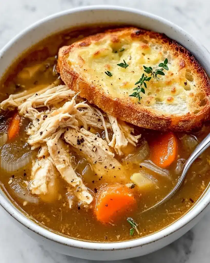 French Onion Chicken Soup Recipe