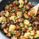 Mushroom Cauliflower Skillet Recipe