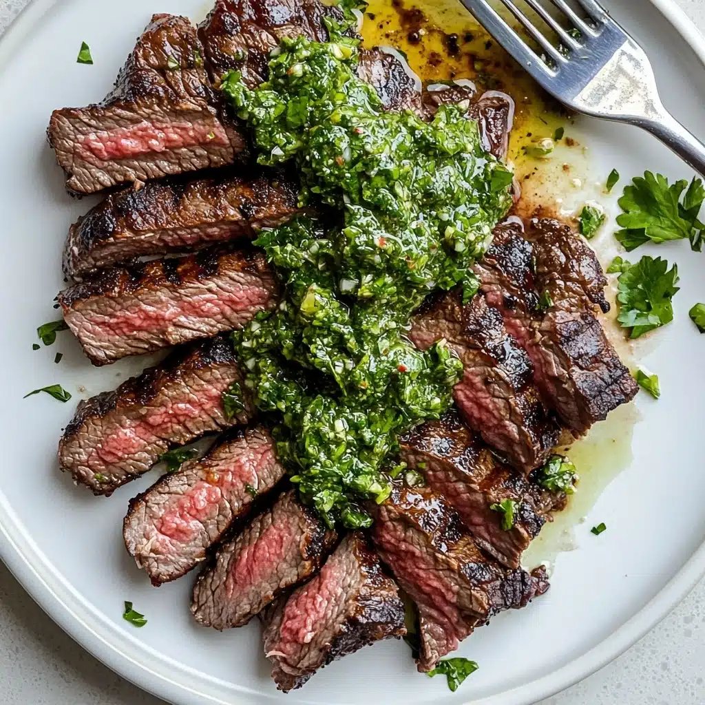 Brazilian Steak with Chimichurri Sauce Recipe - Recipe Image