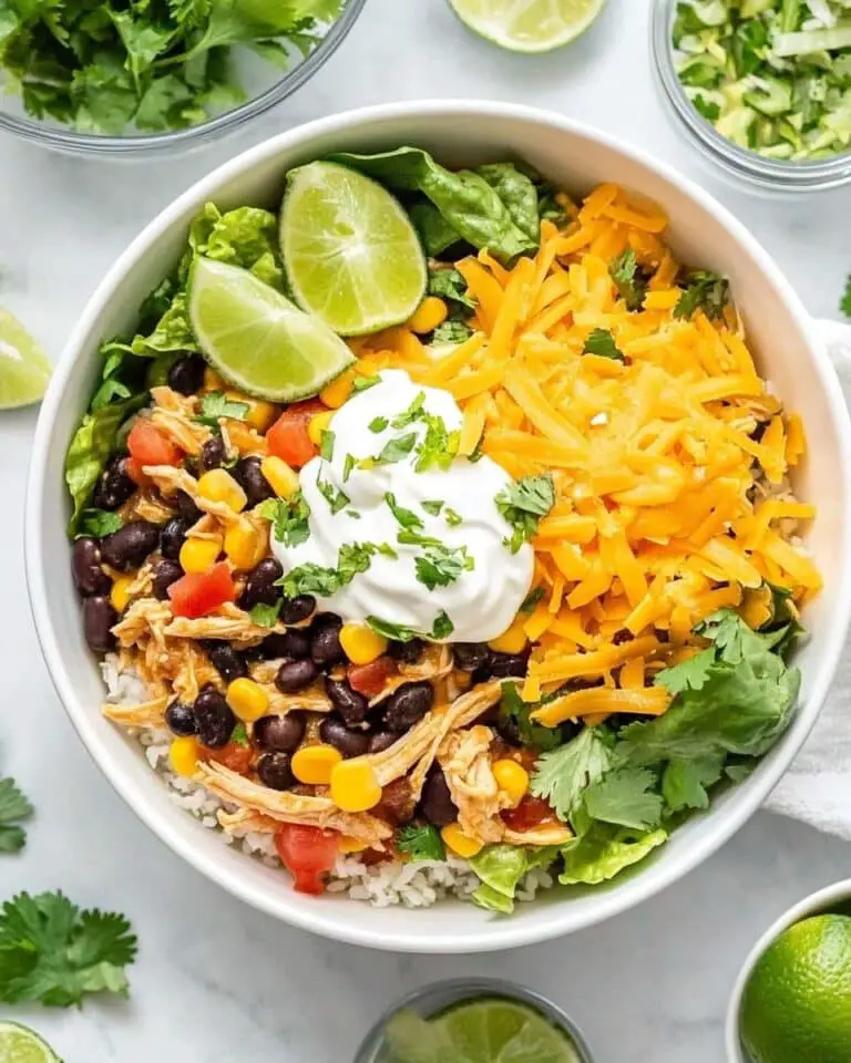 Instant Pot Santa Fe Chicken Burrito Bowls Recipe