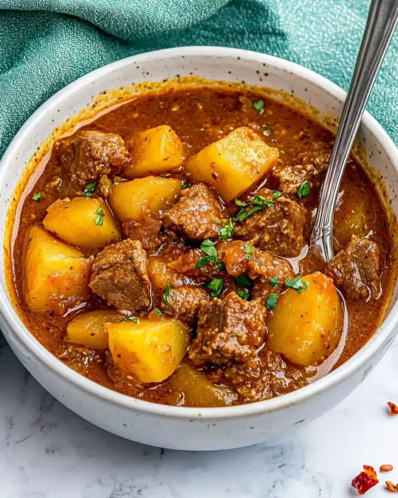 Carne con Papas: Traditional Mexican Beef and Potatoes Stew Recipe