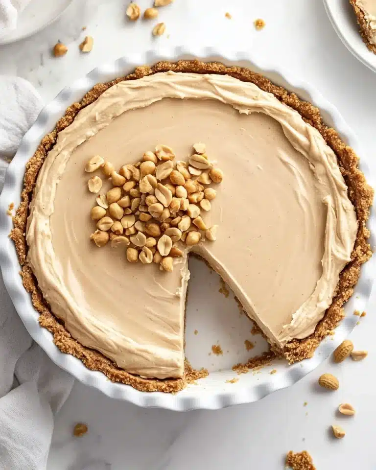 No-Bake Peanut Butter Pie Recipe