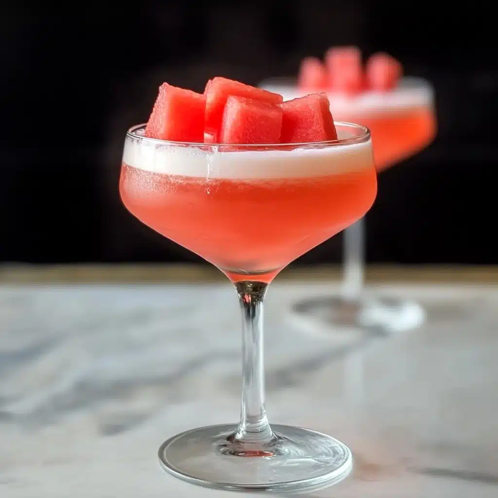 Watermelon Cosmo Cocktail Recipe - Recipe Image