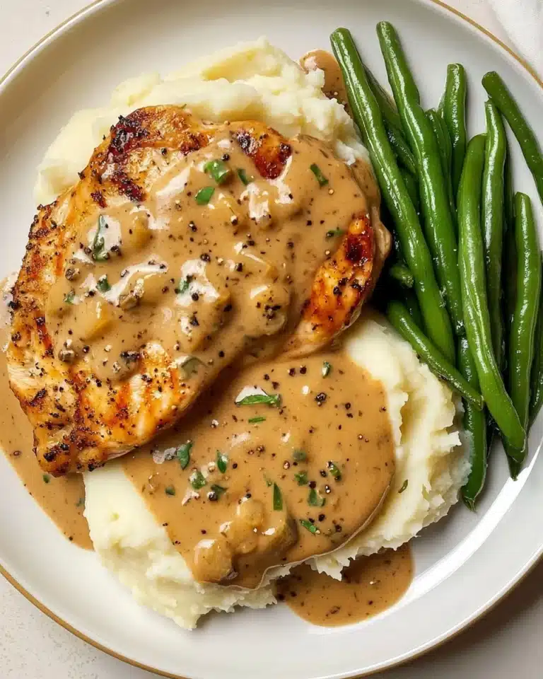 1-Pan, Creamy Garlic Herb Chicken Recipe