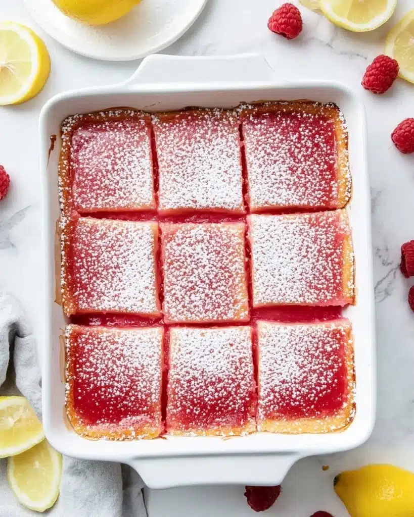 Raspberry Lemon Bars Recipe
