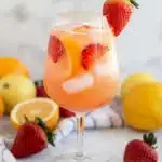 Refreshing Strawberry White Wine Sangria Recipe