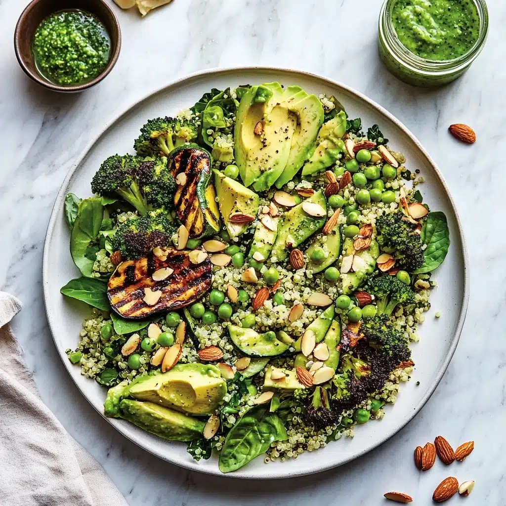 Green Vegan Salad Recipe - Recipe Image