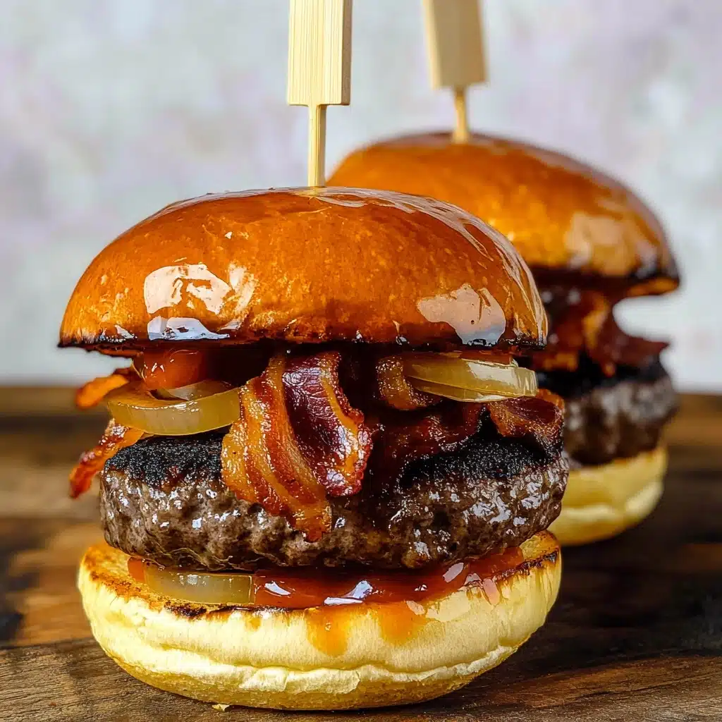 Whiskey Bacon Burger Recipe - Recipe Image