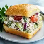 Greek Chicken Salad Sandwiches Recipe