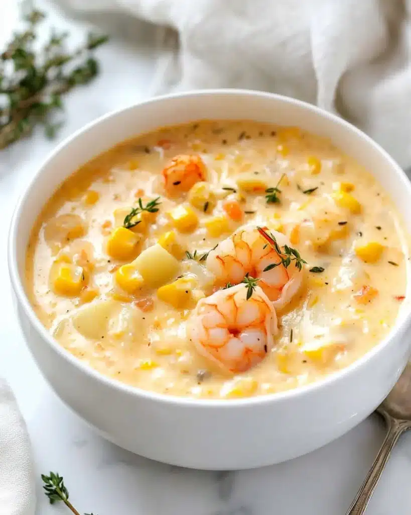 Shrimp and Corn Bisque Recipe