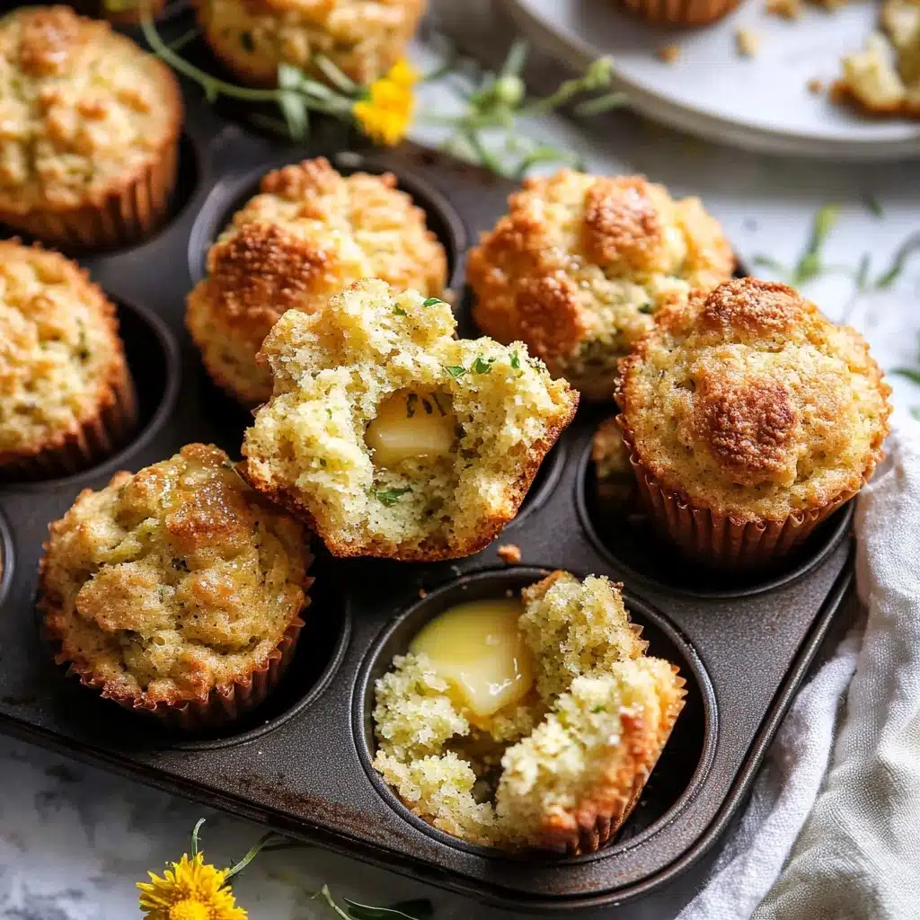 Honey Butter Jalapeño Cheddar Cornbread Biscuits Recipe - Recipe Image