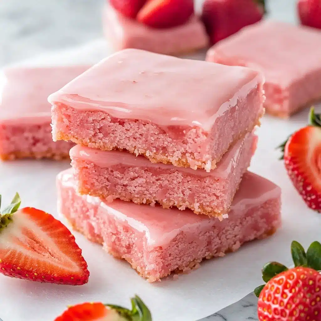 Strawberry Brownie Recipe - Recipe Image