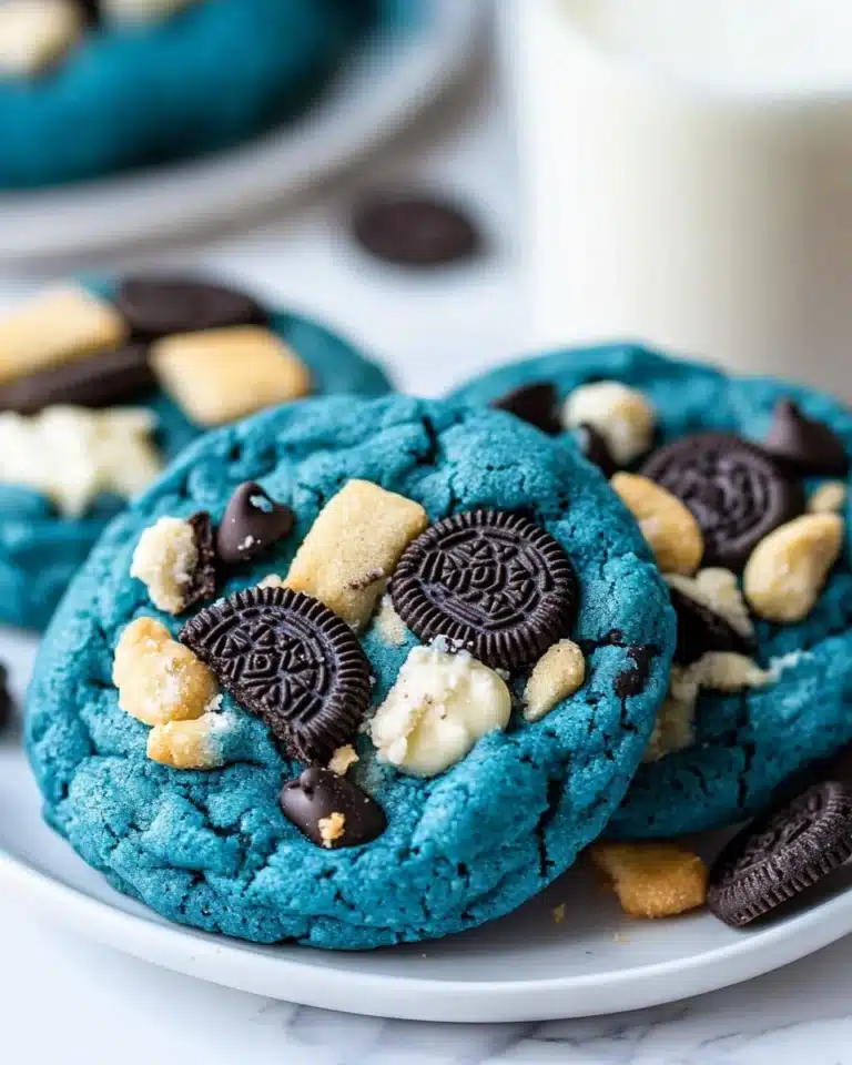 Cookie Monster Cookie Recipe