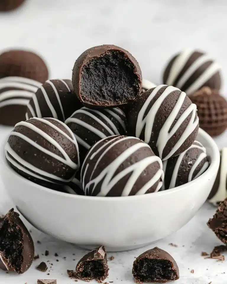 White Chocolate Oreo Protein Balls Recipe