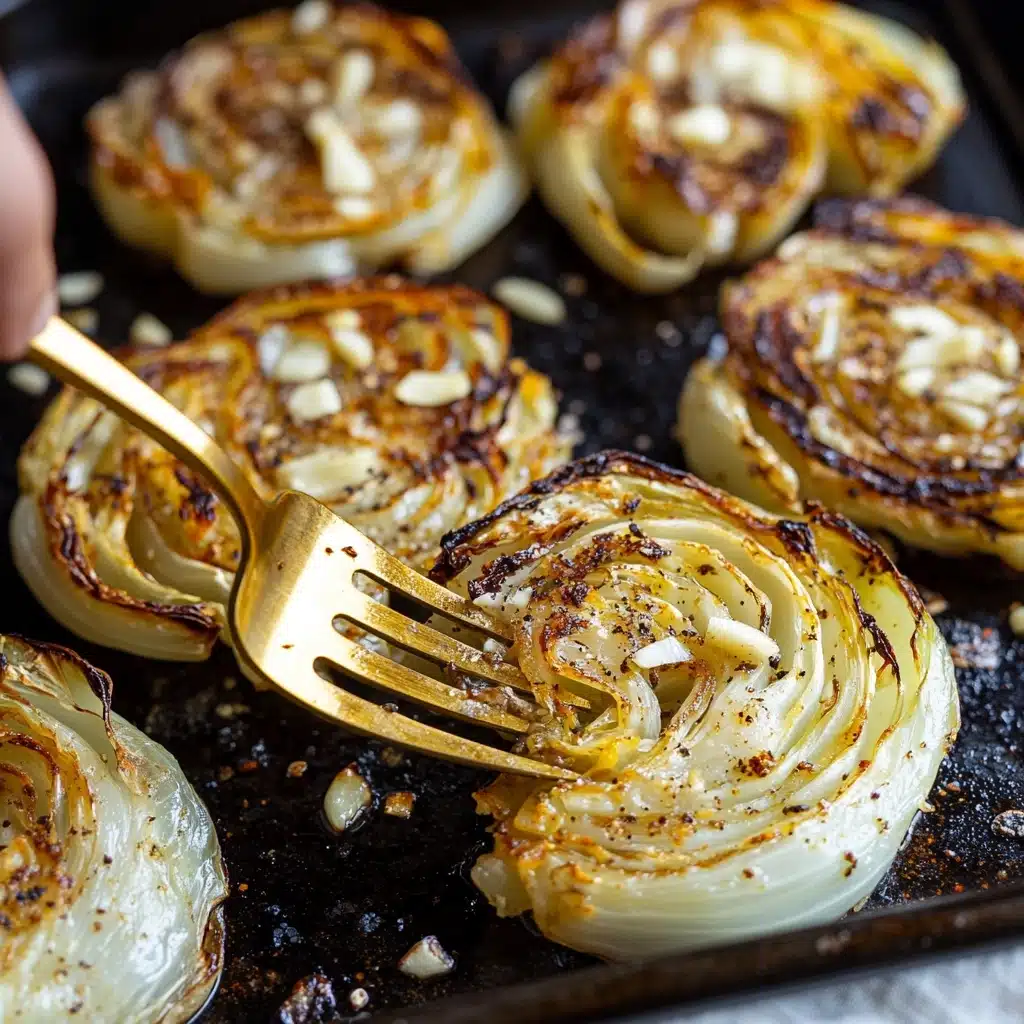 Garlic Butter Roasted Cabbage Recipe - Recipe Image