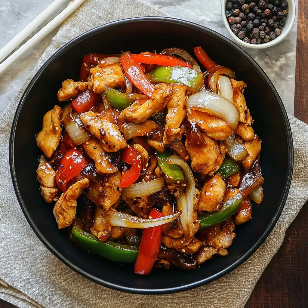 Black Pepper Chicken Recipe - Recipe Image
