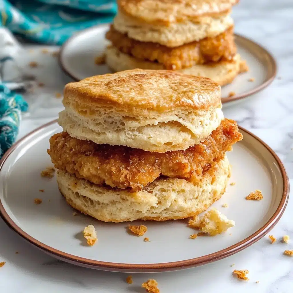 Honey Butter Chicken Biscuits Recipe - Recipe Image