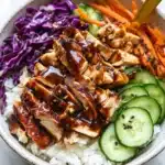 BBQ Chicken Rice Bowls Recipe