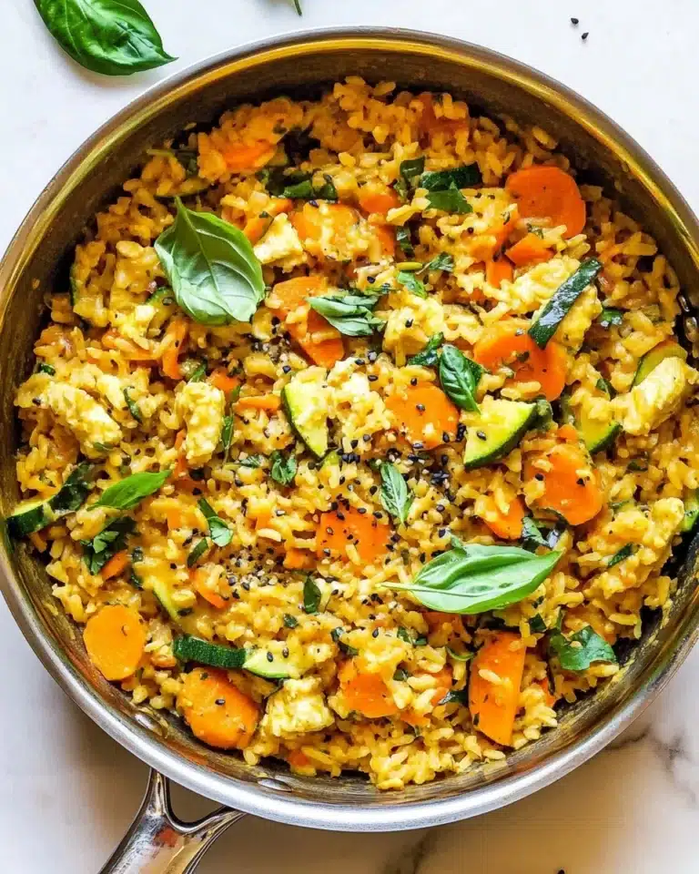 One-Skillet Ground Turkey Thai Curry with Rice Recipe