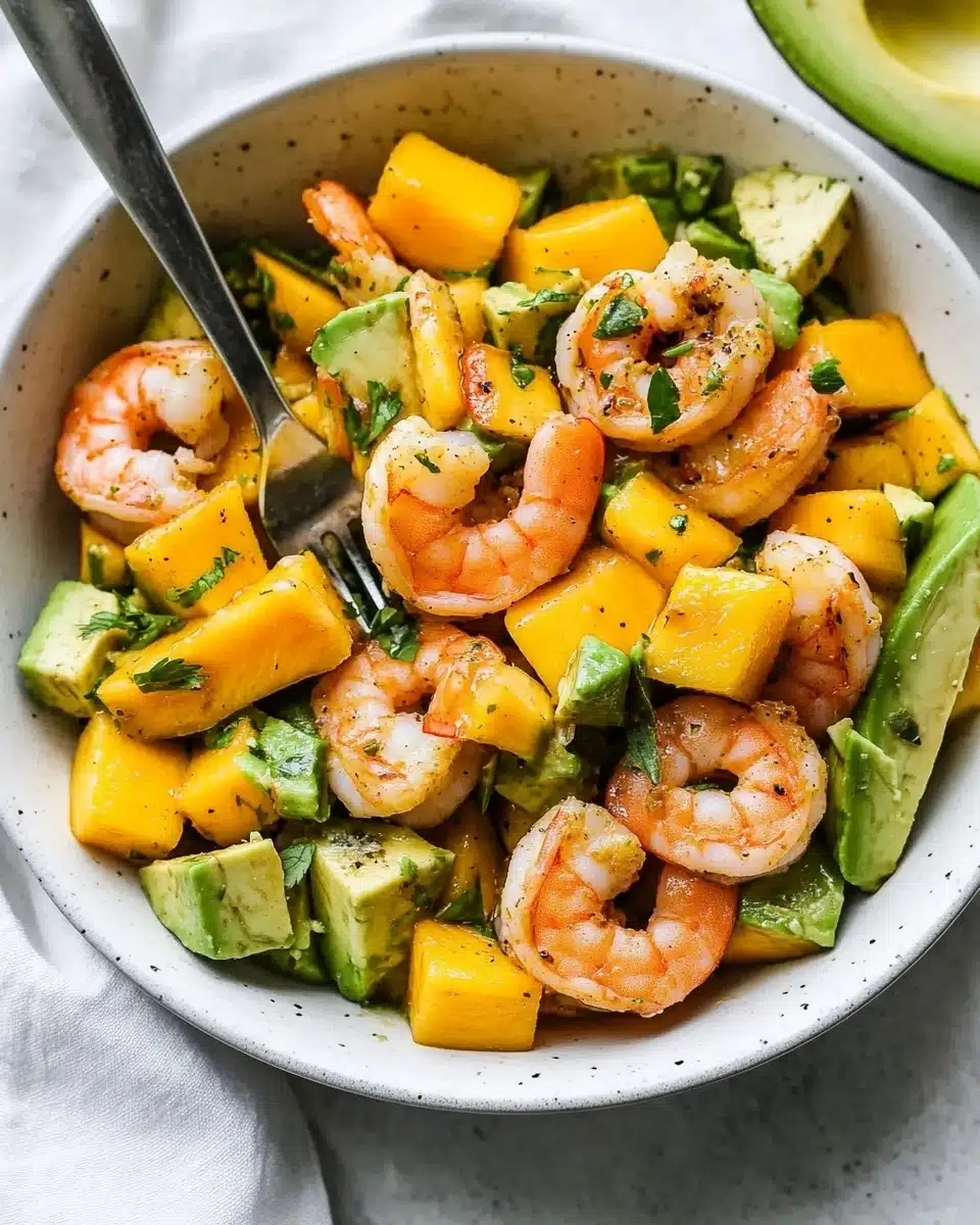 Mango Avocado Salad With Shrimp Recipe