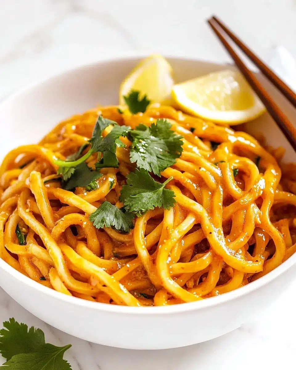 Chili Lime Garlic Noodles Recipe