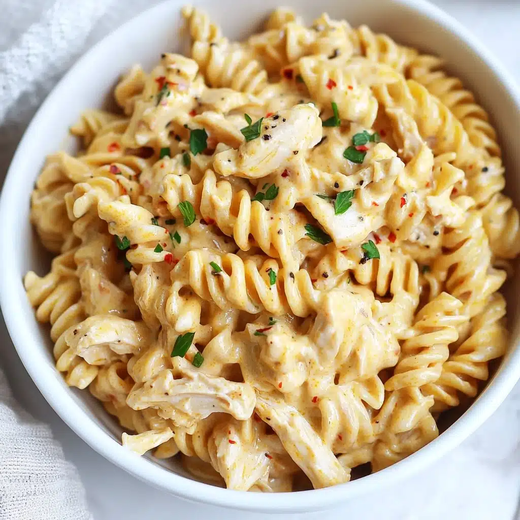 Crock Pot Garlic Parmesan Chicken Pasta Recipe - Recipe Image