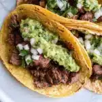Grilled Steak Tacos with Avocado Salsa Recipe