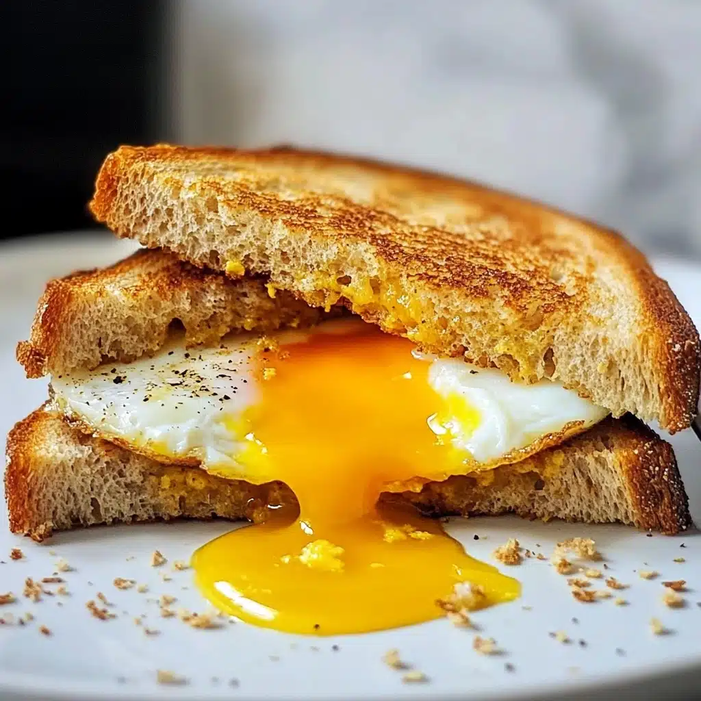 Air Fryer Egg and Toast Recipe - Recipe Image
