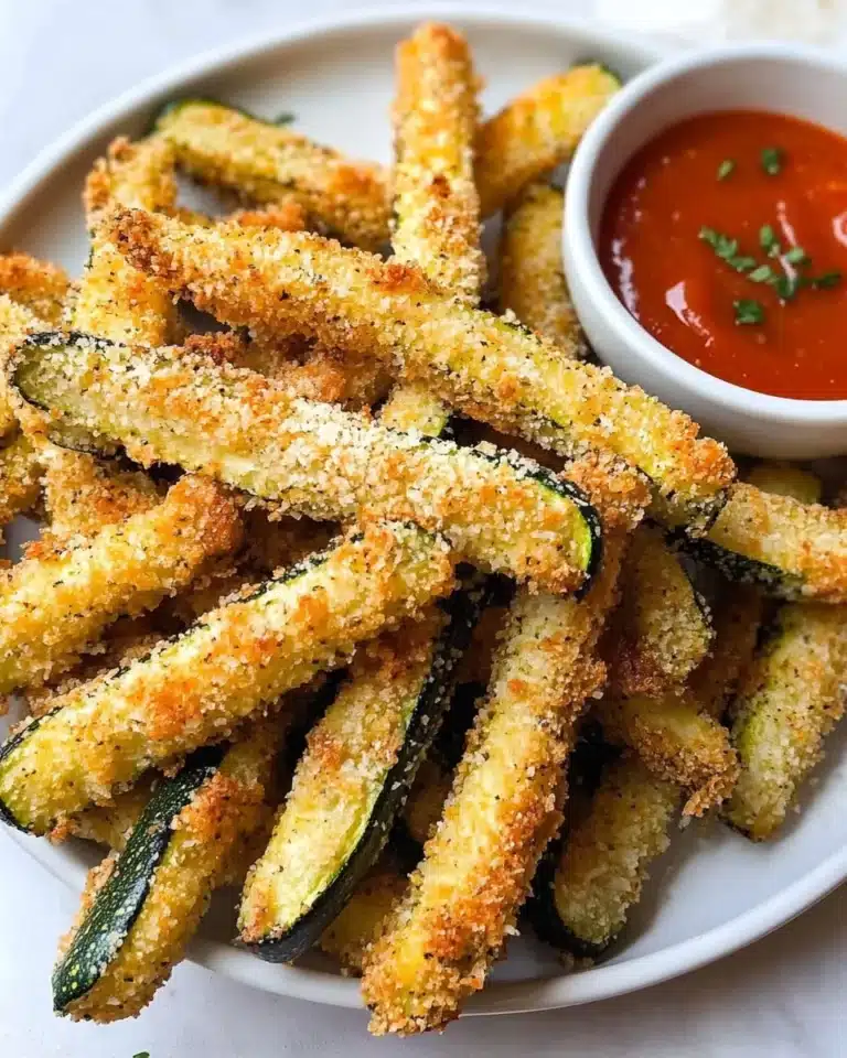 Air Fryer Zucchini Fries Recipe