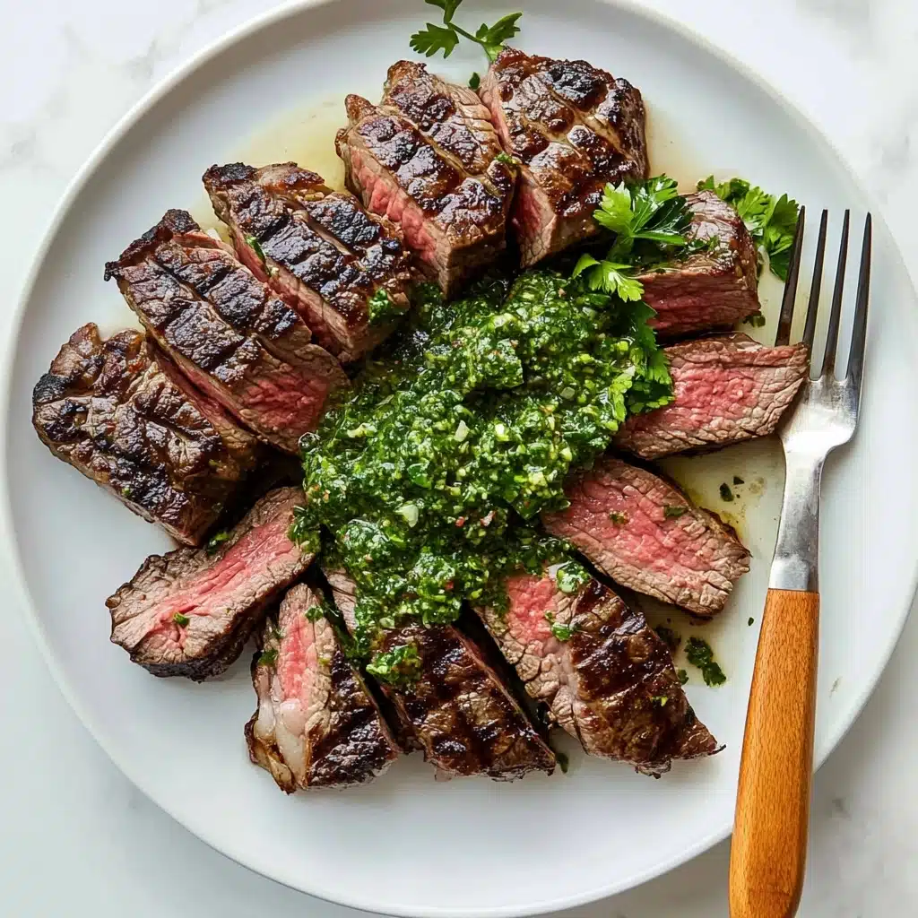 Brazilian Steak with Chimichurri Sauce Recipe - Recipe Image