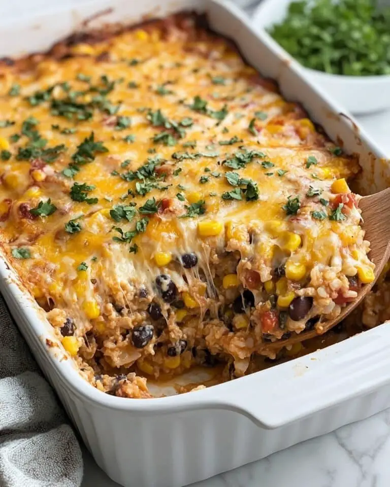 Southwestern Chicken and Rice Bake Recipe