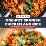 One Pot Spanish Chicken and Rice Recipe
