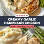 Creamy Garlic Parmesan Chicken Recipe