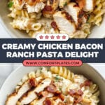 Chicken Bacon Ranch Pasta Recipe