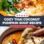 Thai Coconut Pumpkin Soup Recipe
