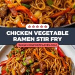 Chicken Vegetable Ramen Noodles Recipe