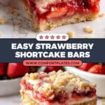 Strawberry Shortcake Bars Recipe