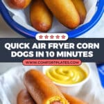 Air Fryer Corn Dogs Recipe