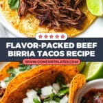 Beef Birria Tacos Recipe