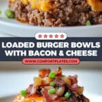 Fully Loaded Burger Bowls Recipe