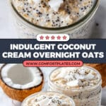 Coconut Cream Pie Overnight Oats Recipe