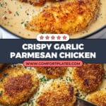 Crispy Garlic Parmesan Chicken Recipe