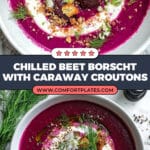 Chilled Beet Borscht Recipe