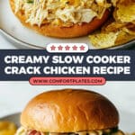 Slow Cooker Crack Chicken Recipe