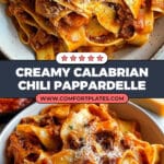 Creamy Calabrian Chili Pappardelle with Sausage & Fennel Recipe