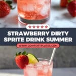 Refreshing Strawberry Dirty Sprite Recipe