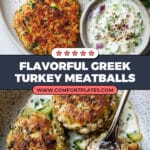 Greek Turkey Meatballs Recipe