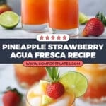 Pineapple Strawberry Agua Fresca Recipe