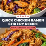 Easy Chicken Ramen Stir Fry Recipe
